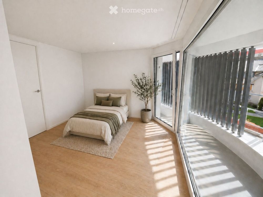 Moderne 2.5-Zimmer-Attikawohnung mit grosser Terrasse & viel Privatsphäre - Bild 2