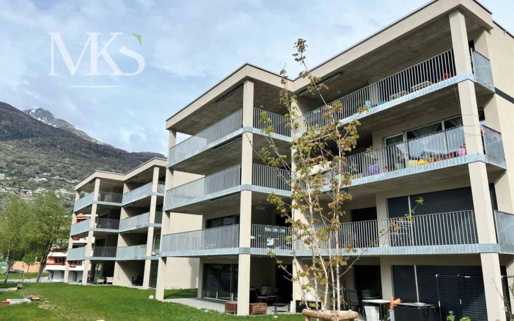 Grosszügige 3.5 Zimmer Neubau Wohnung in Visp (89 m2) - Bild 1