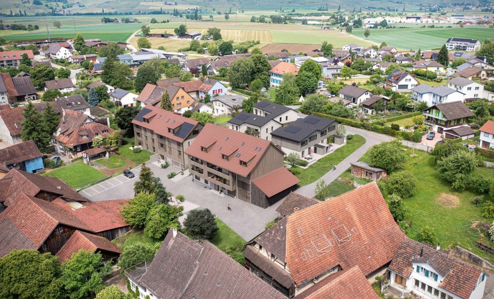 Neubau Mietwohnungen in Wilchingen - Im Gärtli - 11078_A03_Wilchingen_C02