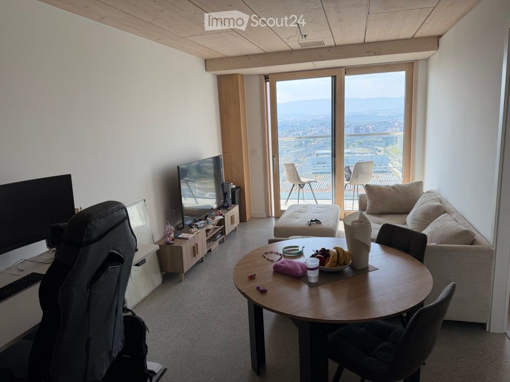 Reprise de bail, 2.5 pièces neuf avec vue panoramique, 23e étage - Bild 1
