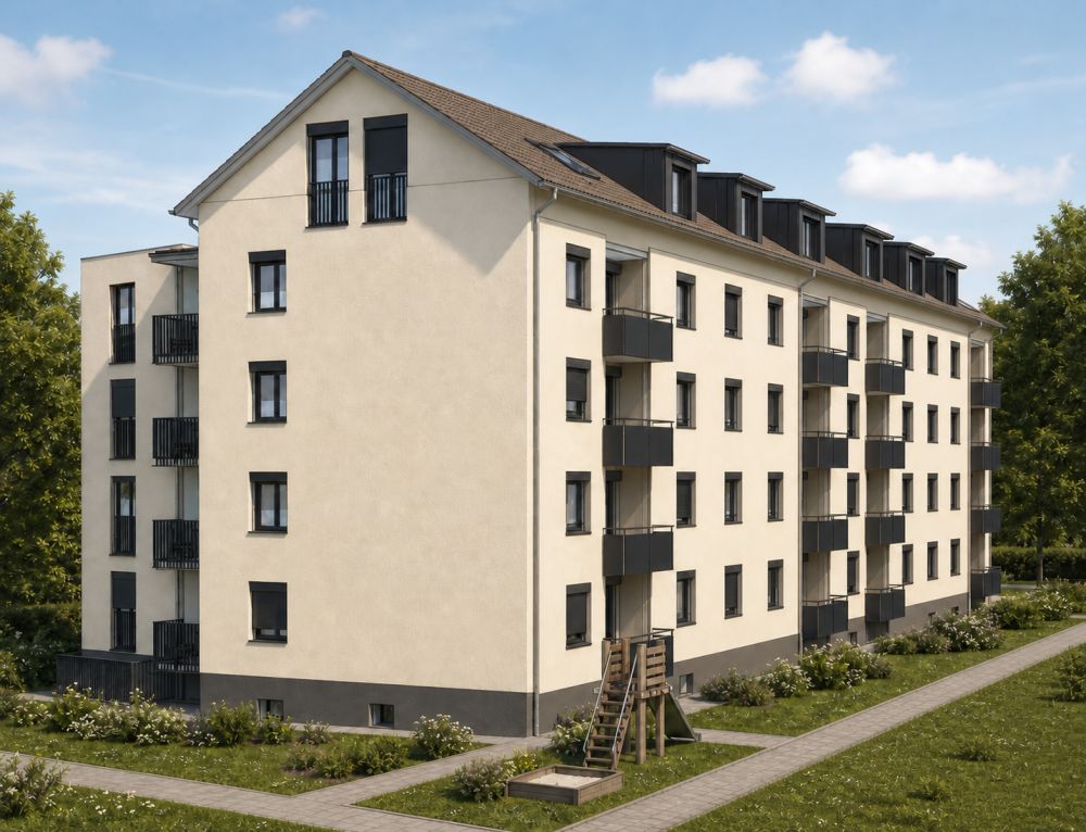 Totalsanierte 5.5-Zimmer Dachwohnung mit Balkon in Winterthur - Bild 2