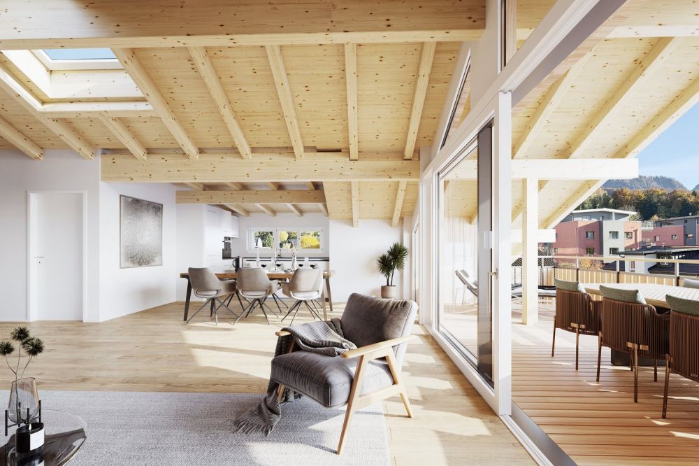 Neue, grosszügige 5.5-Zimmer-Dachwohnung – Moderne trifft auf Tradition - Bild 4