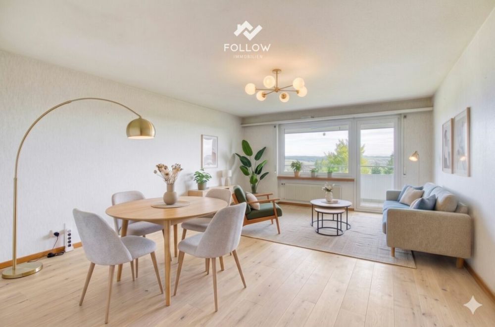 Erstbezug nach Modernisierung: 4.5-Zimmer-Wohnung mit atemberaubender Weitsicht - Bild 1