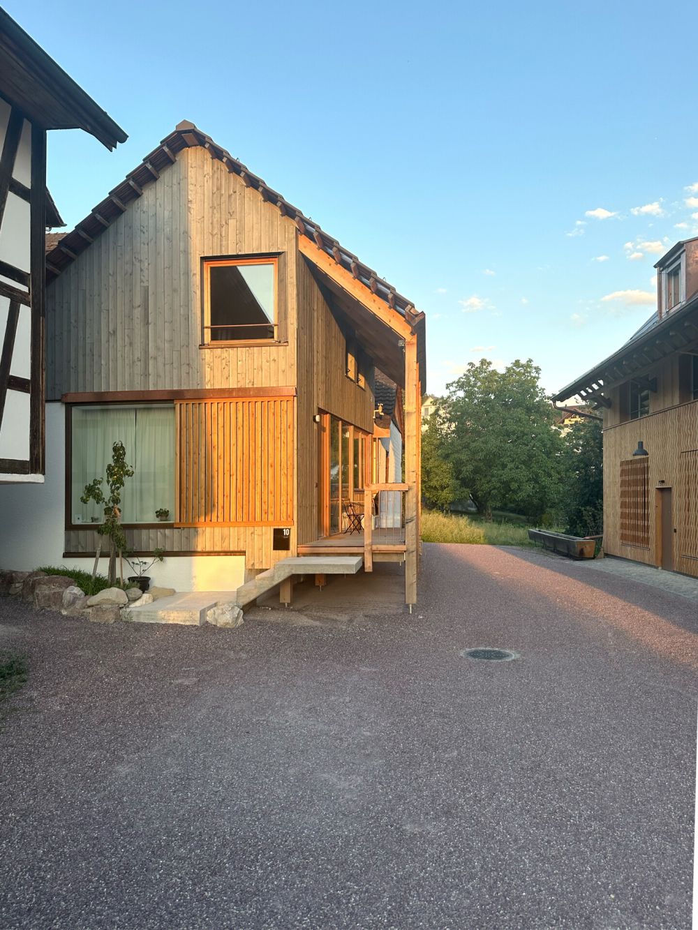 Tiny House mit privater Gartenidylle im historischen Dorfkern - Aussenansicht