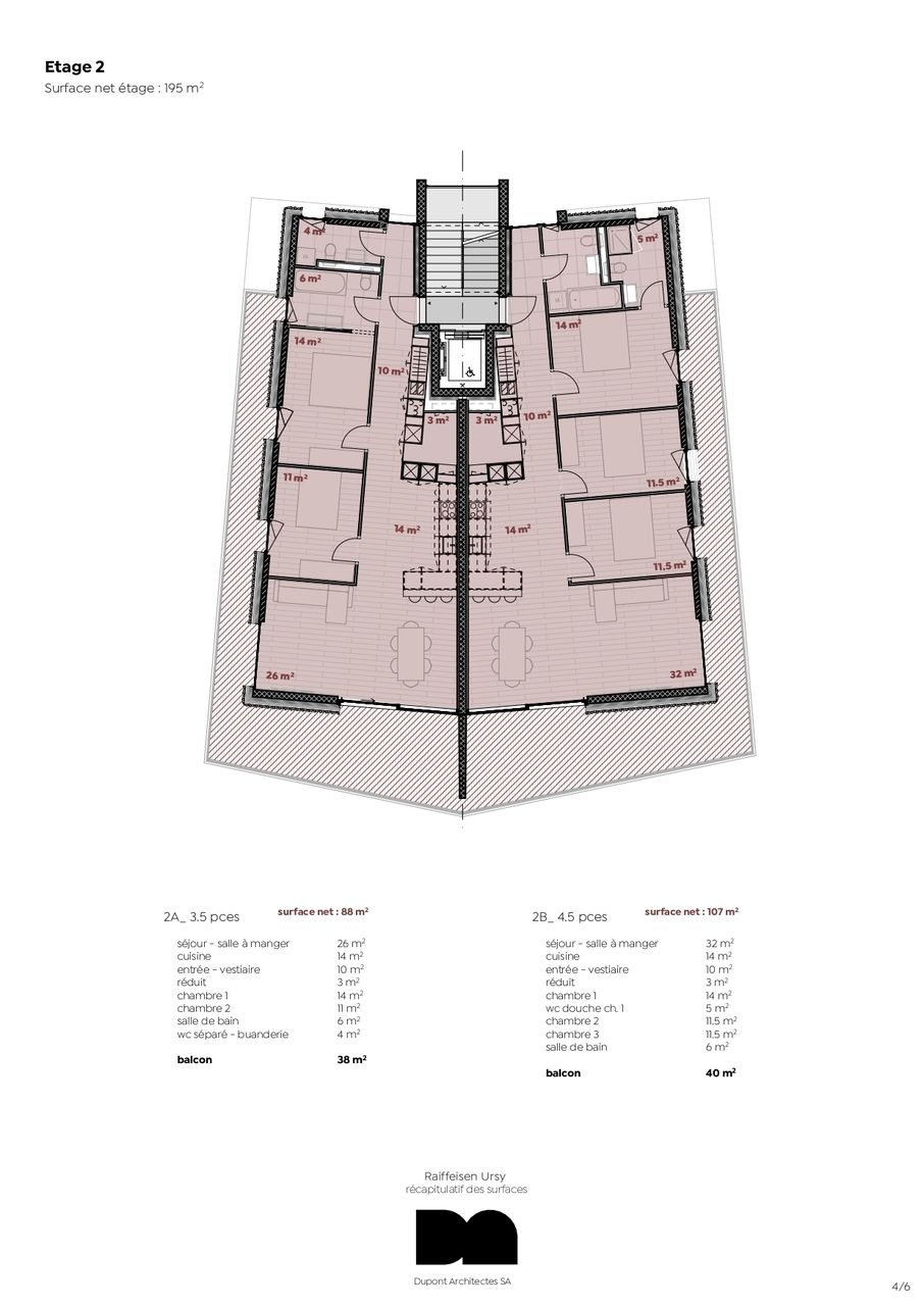 Appartement atypique avec grand balcon au 2e étage - Bild 1