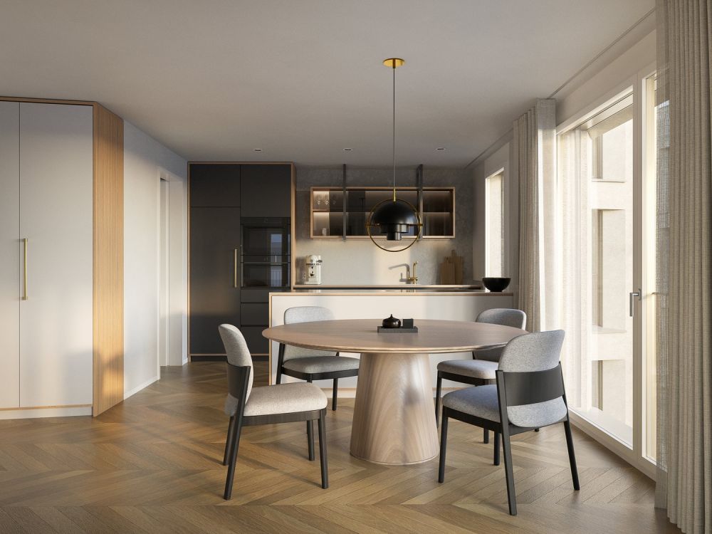 2.5-Zimmer-Wohnung mit atemberaubender Attikaterrasse - 8048 - Zürich