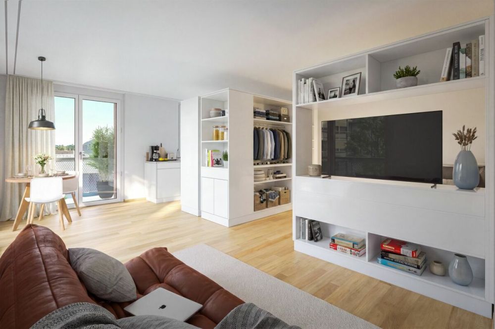 1.5-Zimmer-Neubauwohnung ab 2027 im TIGLIO in Buchs! - Bild 2