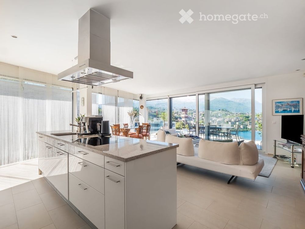 Moderno appartamento di 4.5 locali con vista lago a Paradiso - Bild 5