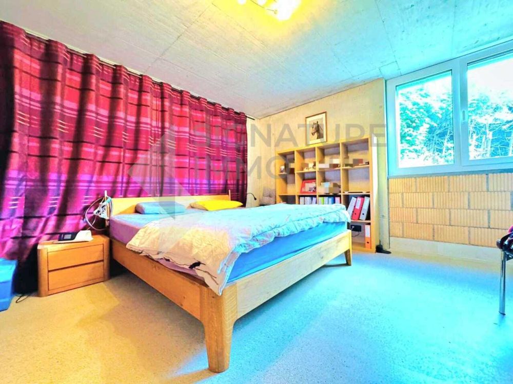 Superbe appartement avec encadrement, de 2,5pcs - Chambre