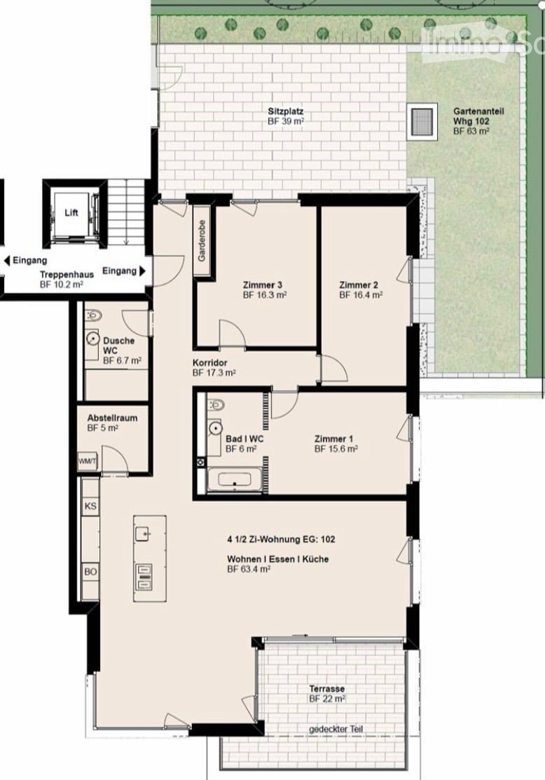 Exklusive 4.5-Zimmer-Wohnung mit Seesicht in Richterswil - Bild 5