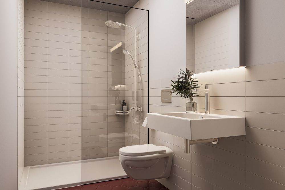 Ein Familientraum - Erstbezug im Eigentumsstandard - Dusche