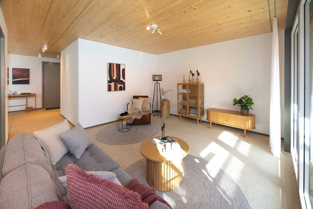 ERSTVERMIETUNG - Alterswohnungen im Büel-Quartier Gossau - Wohnzimmer