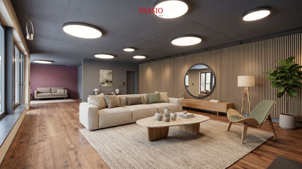 Neuwertige 3.5-Zimmer-Loftwohnung mit 74 m² Terrasse am Aare-Ufer - Bild 1