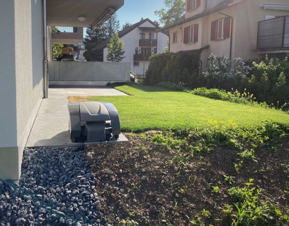 Wohnen an ruhiger, idyllischer Lage mitten im Dorfkern von Egerkingen - Sitzplatz 3.5-ZWG EG