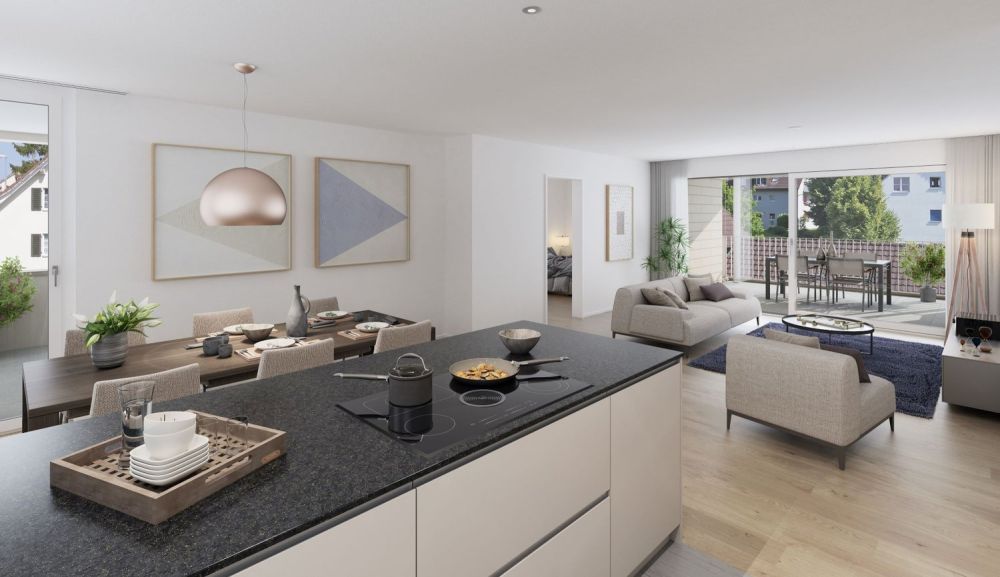 Neubauwohnung im Zentrum von Bottighofen - Bild 2