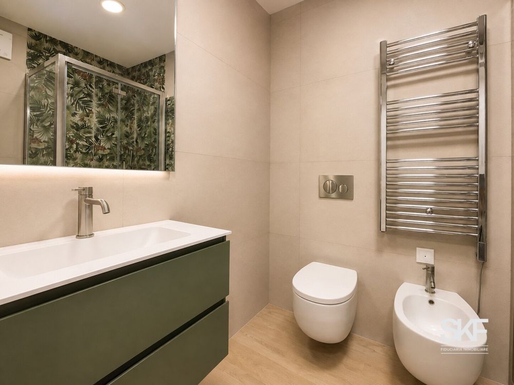 SORENGO - AFFITTASI NUOVO 2.5 LOCALI CON GRANDE TERRAZZA - Bagno