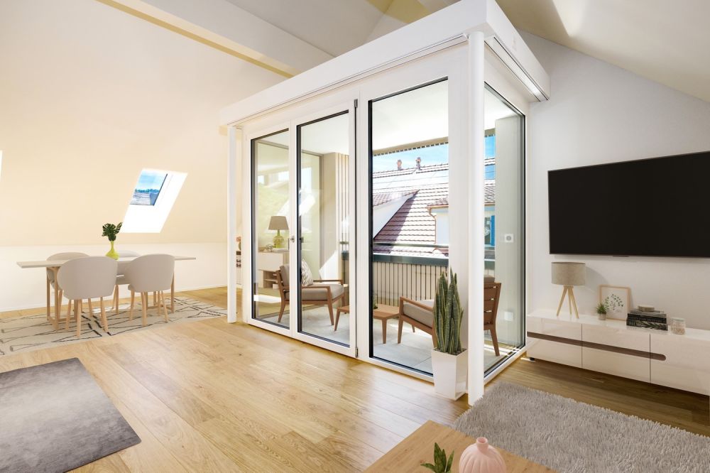 Moderne 3.5 Zimmer Dachwohnung - Bild 2