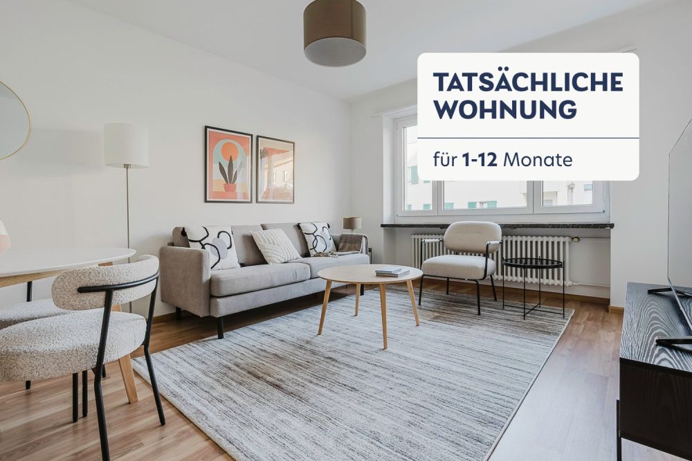 Schöne St. Johann, 3 Zimmer, mit Waschmaschine, by Blueground - Bild 1