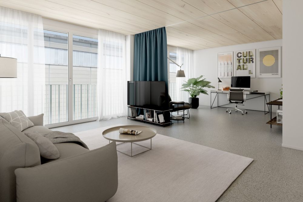 Neubauwohnung an bester Lage im Riverside Zuchwil - Bild 1