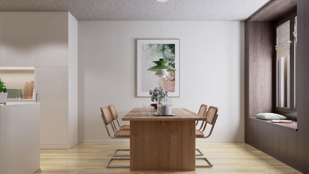 Urban wohnen. Modern leben. Nachhaltig gebaut. - Essbereich