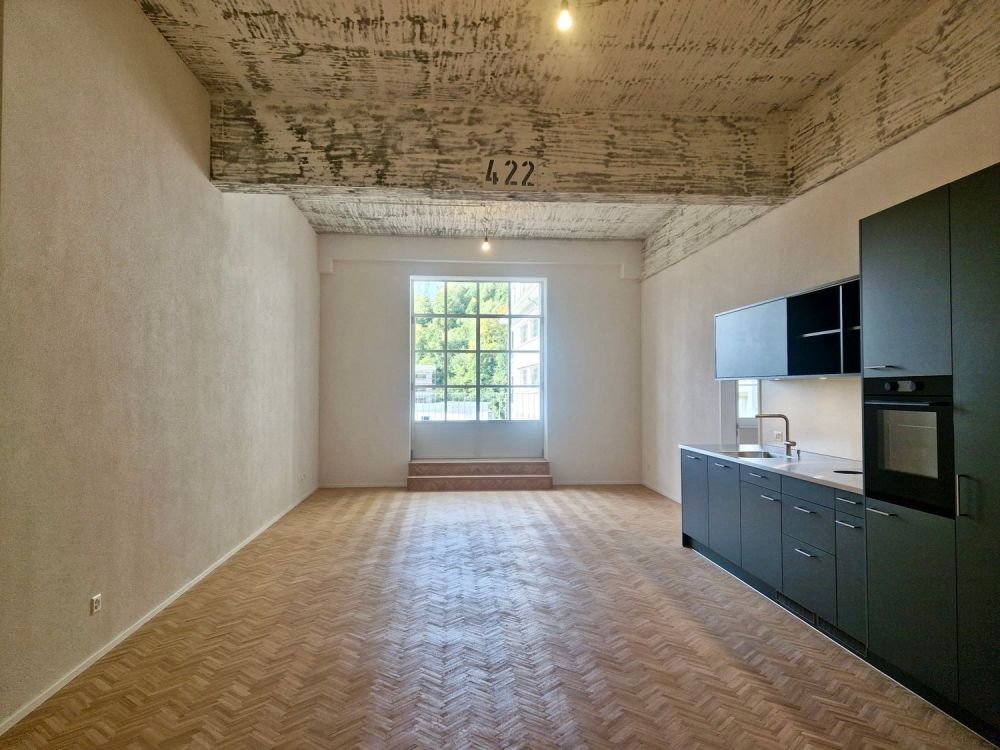 Modernes 3-Zimmer-Loft mit Industriecharme und freistehender Badewanne - Bild 2