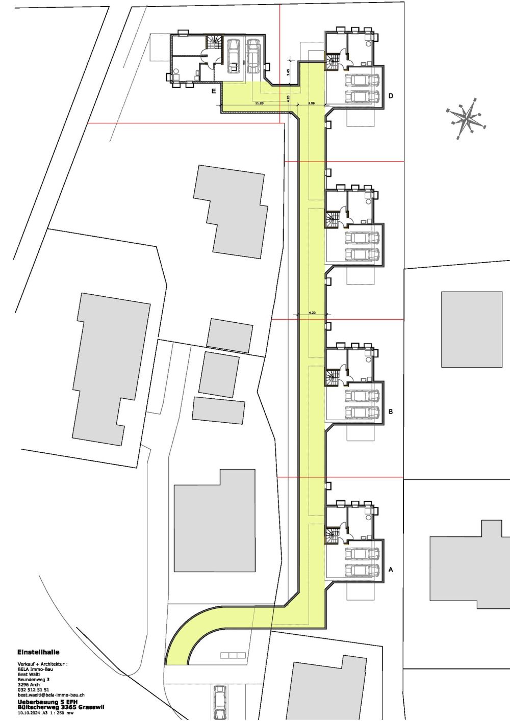 Neubau von 5 EFH mit inkl. je 2 Einstellhallenplätze ab1'060'000 Sfr. - Bild 9