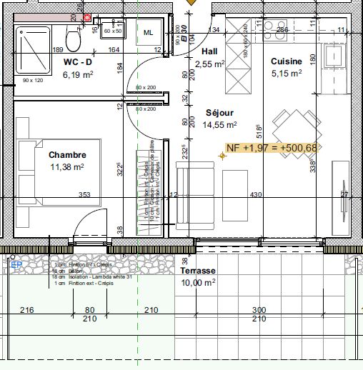 Nouvelle promotion en location à St-Pierre-de-clages - 8 appartements neufs de 2.5 pièces - Bild 4