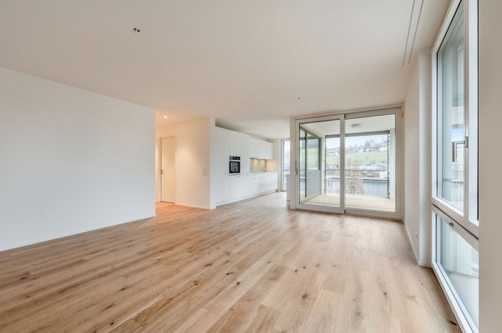 Wohnkomfort im Herzen von Frick - 3.5 Zimmer Wohnung sucht neue Mieter - Wohnzimmer
