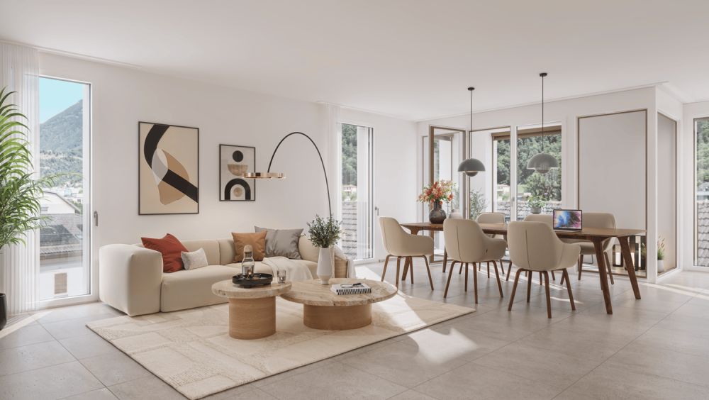 Residenza Olgiati: eleganti 3.5 locali di nuova costruzione - Bild 1