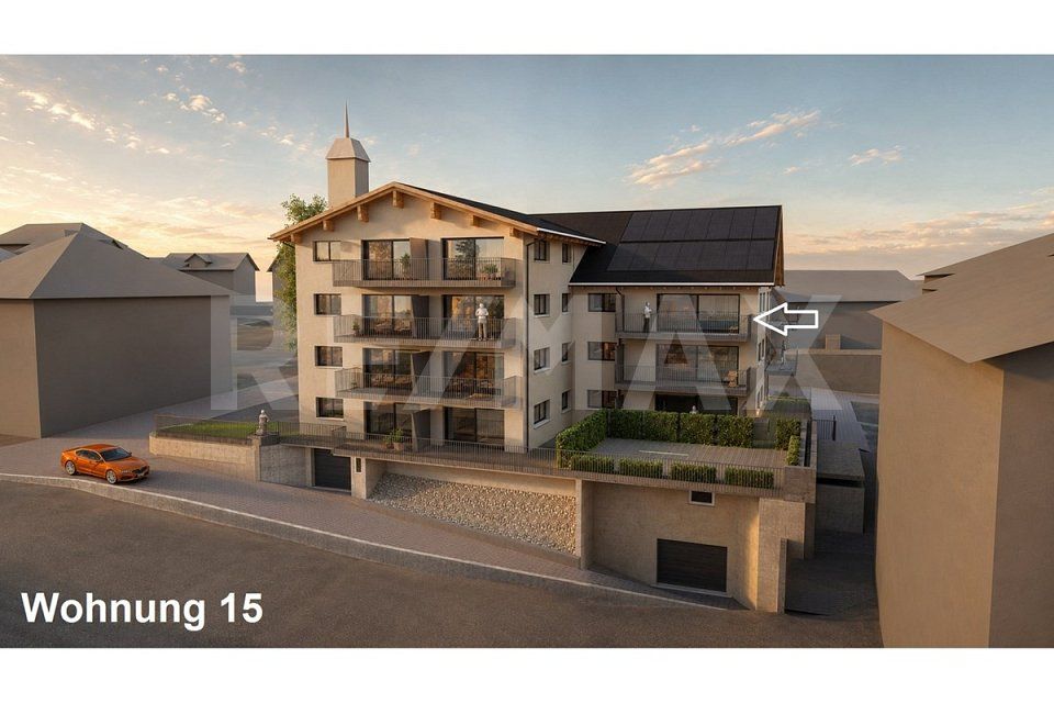 2½-Zimmer-Neubauwohnung Nr. 15  Erstbezug im Prättigauerhof, Schiers - Bild 1