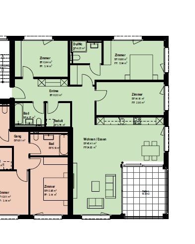 Moderne 4.5-Zimmer-Neubau-Wohnung an guter Lage in Thürnen - Bild 8