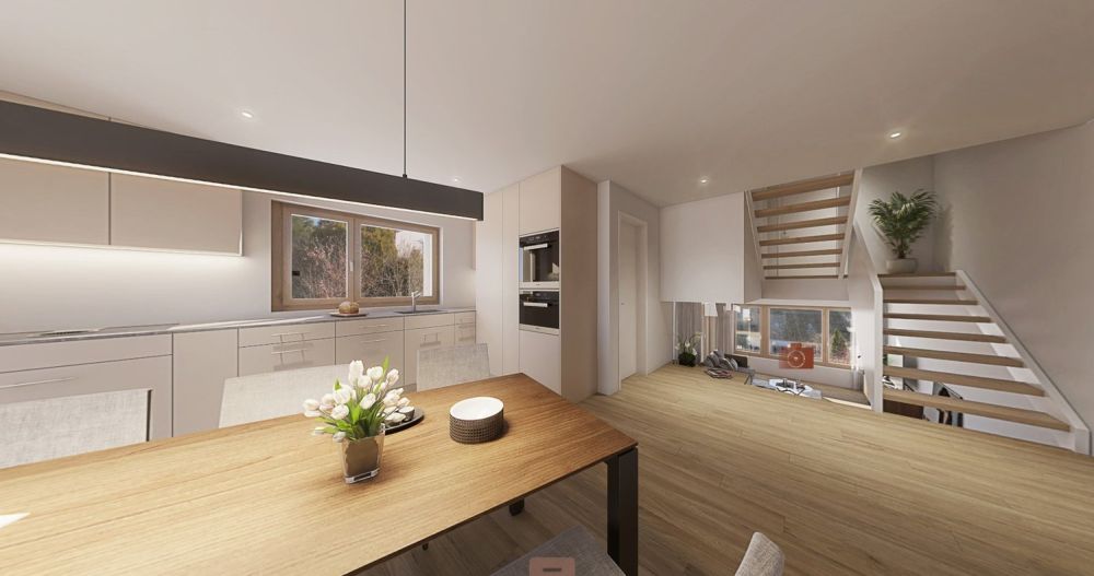 (Reserviert) Maisonettewohnung mit weitläufigem Panorama - Bild 5