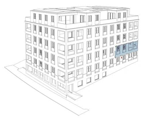 2.5 Zimmer-Neubau-Eigentums-Wohnung an der Seestrasse 23 in Wädenswil - Bild 9