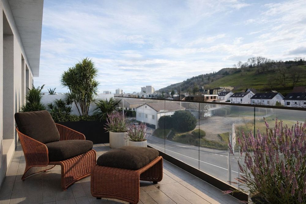 3.5-Zimmer-Attika mit grosser Terrasse in Killwangen mieten - Bild 3