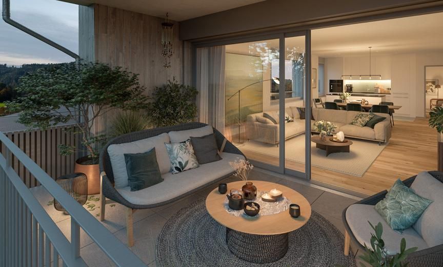 2.5 Zimmerwohnung in Worben - Bild 8