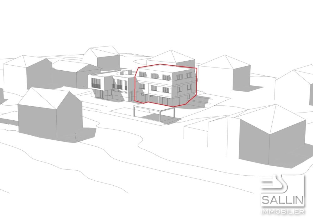 2 superbes appartements neufs de 4½ pièces situés aux 1er et 2e étages - Bild 1