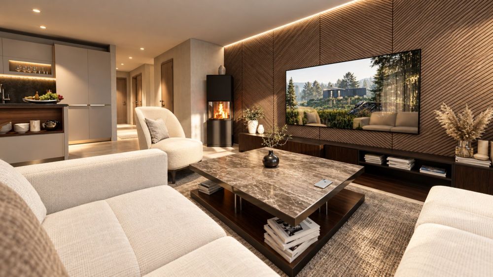 Moderne 2.5-Zimmer-Neubauwohnung mit Balkon und Kamin in Grenchen - Bild 6