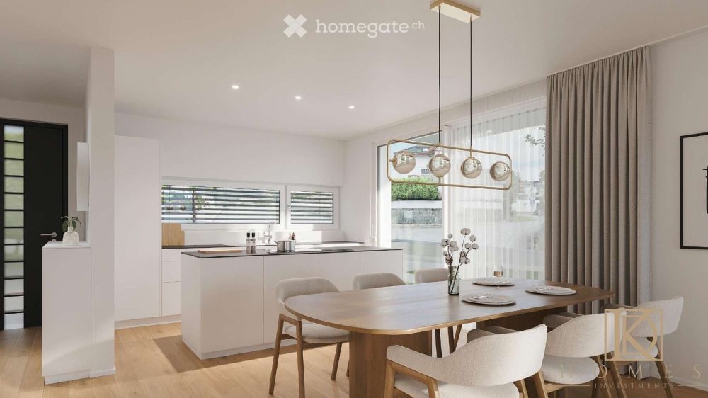Moderne 4.5-Zimmer-Neubau-Wohnung mit Balkon in Wohlen AG - Bild 4