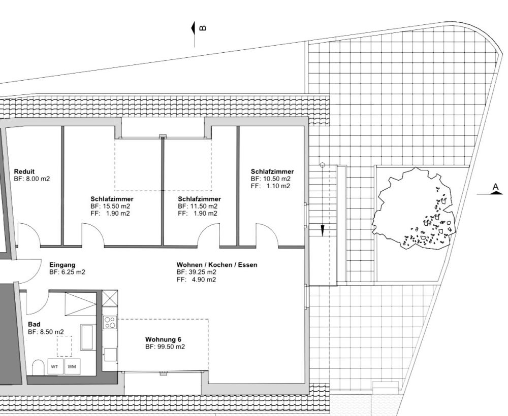 4.5-Zimmerwohnung in kernsanierter Liegenschaft in Hallau - Bild 9