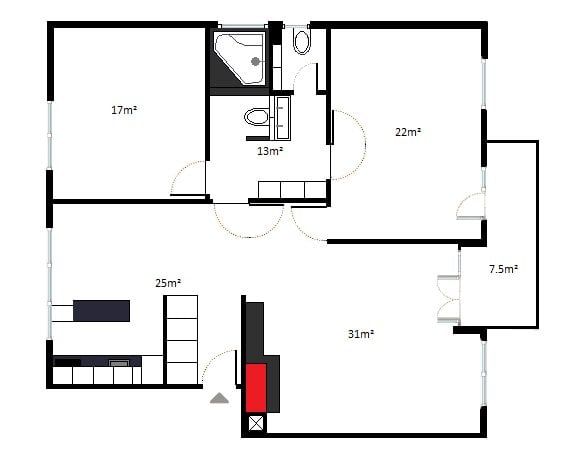 Grosse 3.5 Z Wohnung im Modernen Stihl mit Garage, PP uvm.. - Bild 5