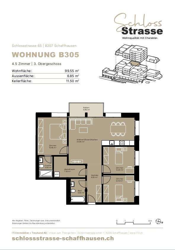 Schlossstrasse - Wohnfreude erwartet Sie - WB305 Grundriss