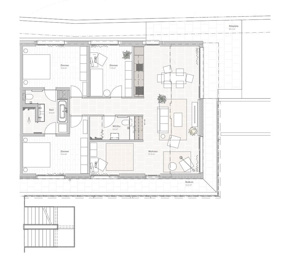 OUT IN THE GREEN - Balkonwohnung - Bild 2