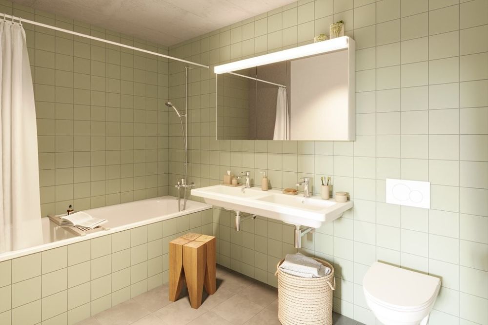 Moderne Wohnung im Neubau Mikado Mühli Killwangen - 221207_Badezimmer_Haus-B.jpg