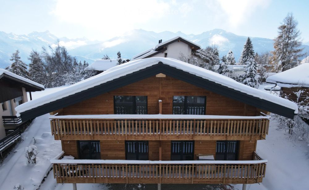 2 appartements meublés de 8 espaces privatifs avec balcons à Crans-Montana - Bild 2