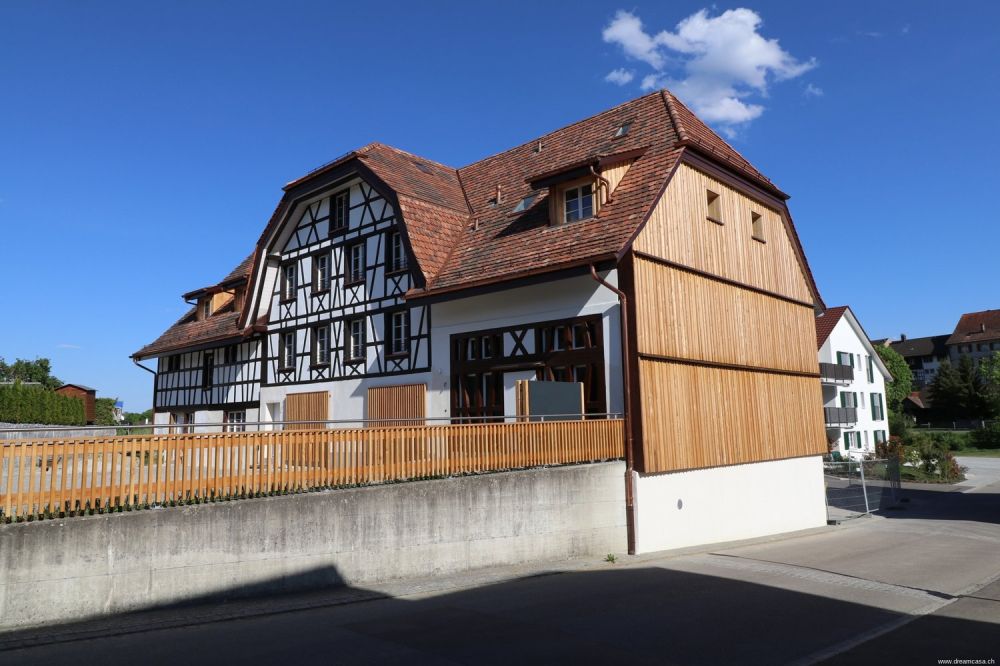 Wohnen mal Anders, Kernsaniertes Fachwerkhaus an ruhiger Lage! - Nordwestansicht