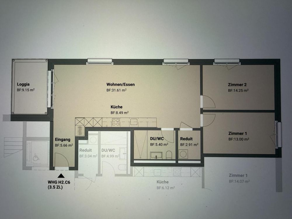 Helle 3.5-Zimmerwohnung mit Kita im Haus – zentral in Dielsdorf, ab sofort beziehbar - Bild 5