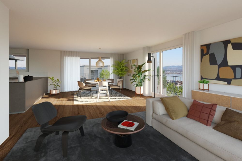 Exklusives Wohnen am Zürichsee – moderne 2.5-Zimmerwohnungen zu vermieten - Bild 3