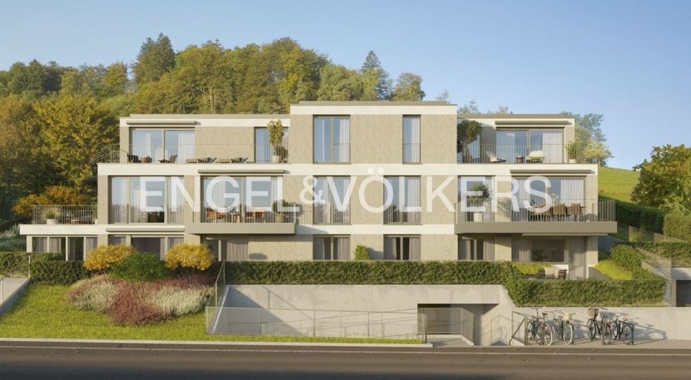 Exklusive 2.5-Zimmer-Wohnung mit Panoramablick auf Zürichsee, Alpen un - Bild 3