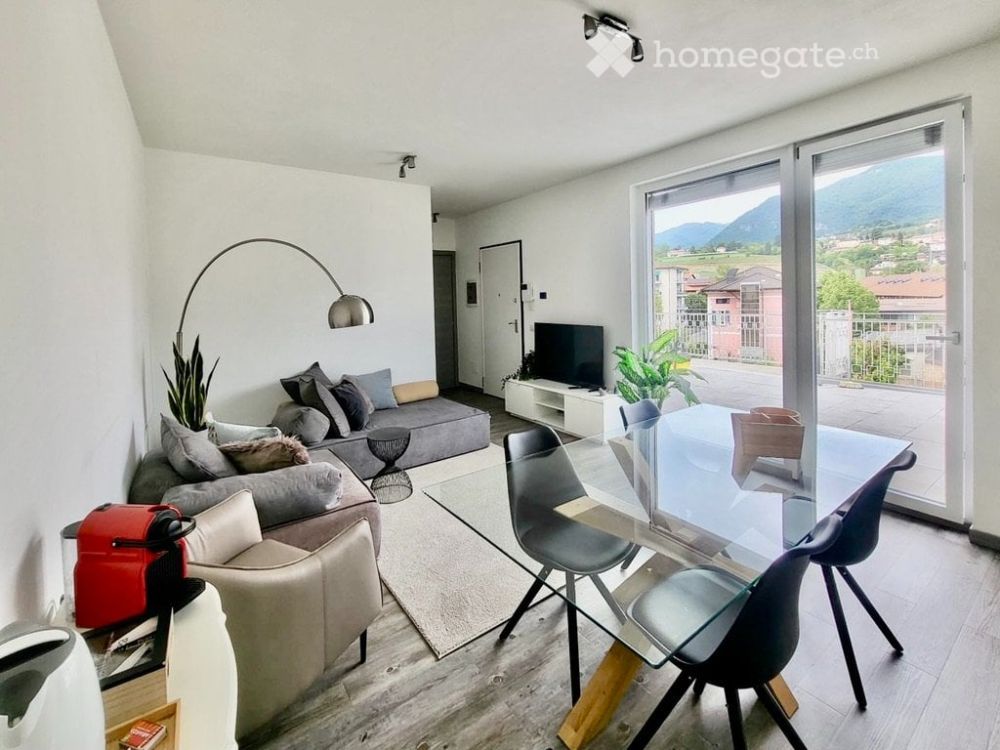 2,5 Locali con TERRAZZO vista colline e vigneti a Balerna - Bild 1