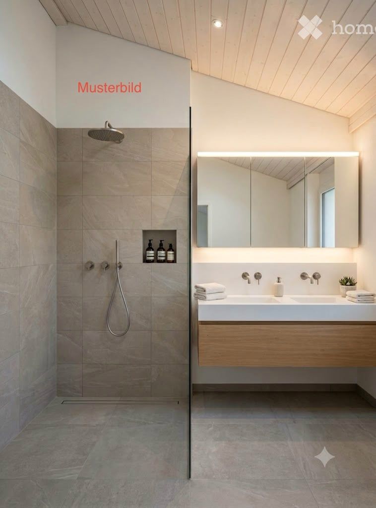 Helle 5.5-Zimmer Maisonette-Neubauwohnung mit Balkon in Jonen - Bild 8
